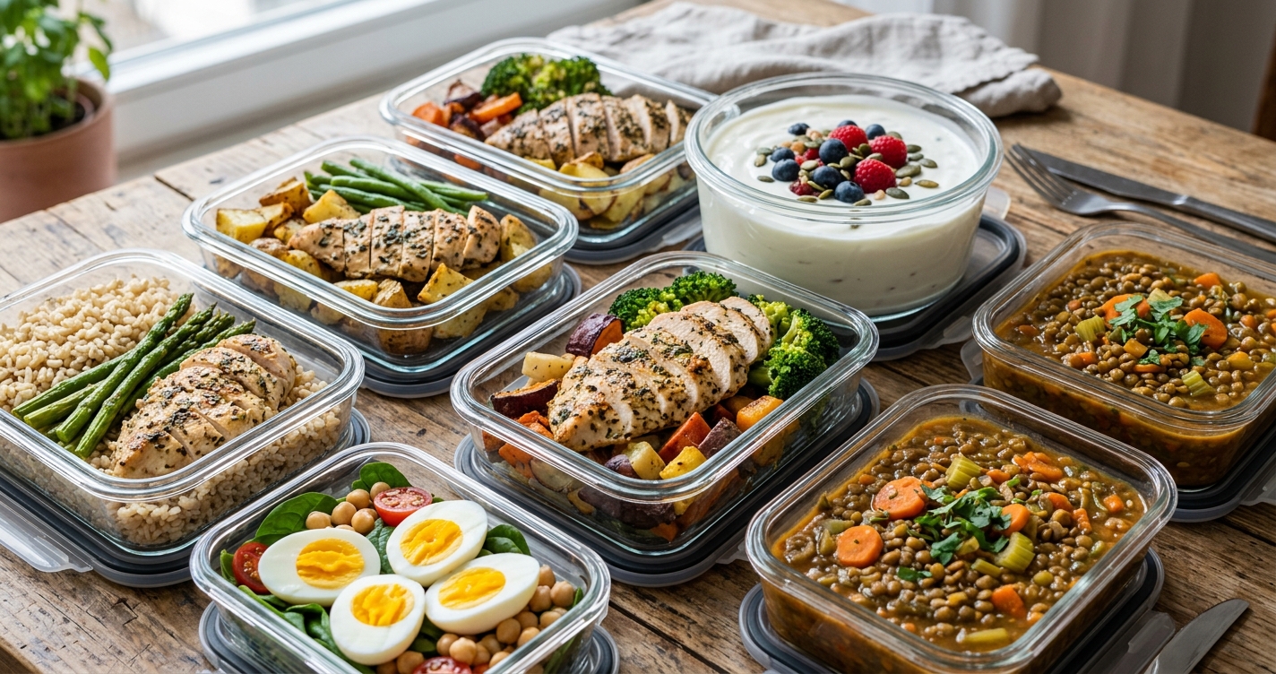 Lidl High Protein Einkaufsliste für günstiges Meal Prep